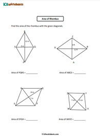 Area of a Rhombus