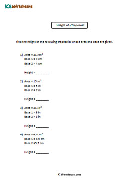 Finding the Height of the Trapezoid