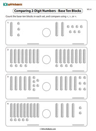 Comparing 2-Digit Numbers