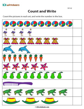 Counting up to 10 Objects 2