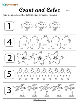 Counting and Coloring 3