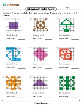 Estimating and Counting the Shaded Unit Squares 1