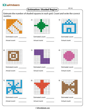 Estimating and Counting the Shaded Unit Squares 2