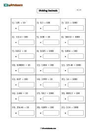 Dividing Decimals