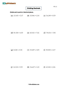 Dividing Hundredths 2