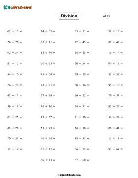 Dividing 2-digit by 2-digit | With Remainder 2