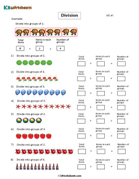 Divide by Equal Grouping 1