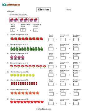 Divide by Equal Grouping 2