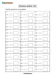 Division within 100