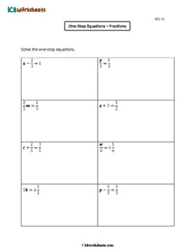 Mixed Operations | Fractions