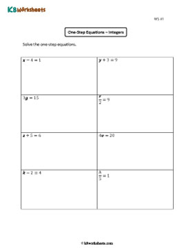 Mixed Operations | Integers