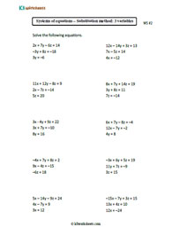 Systems of Equations