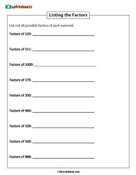 Identifying Factors of Numbers Greater Than 100