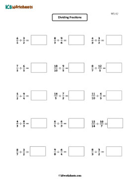 Dividing Improper Fractions 2