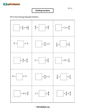 Finding Missing Fractions 2