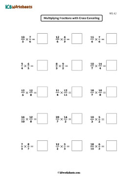 Multiplying Improper Fractions 2