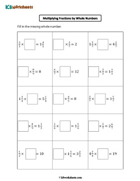 Finding Missing Whole Numbers