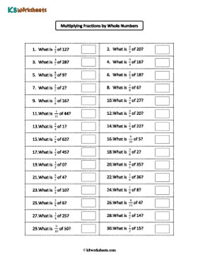 Writing the Fraction of a Whole