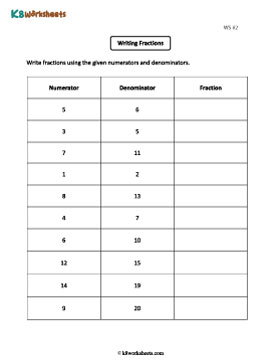 Building Fractions 2