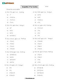 Composition of Functions