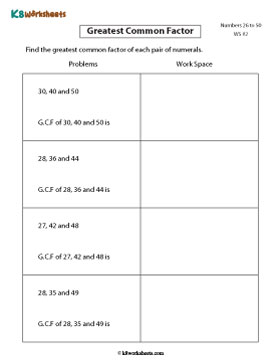 Finding GCF of Three Numbers 2