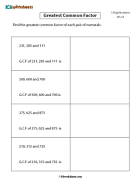 Finding GCF of Three Numbers 4