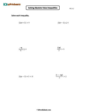 Solving Absolute Value Inequalities | Multi-Step 2