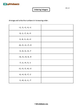 Arranging Integers in Ascending Order 1