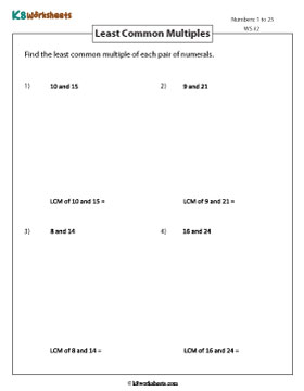 LCM of Two Numbers 2