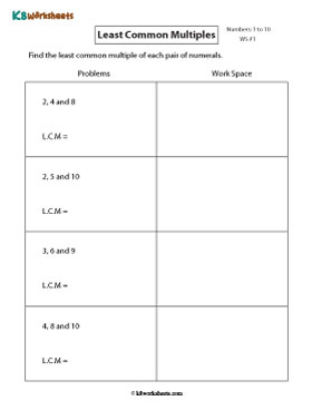 LCM of Three Numbers 1