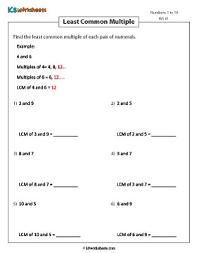 Finding LCM 1