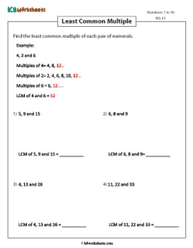 Finding LCM 3