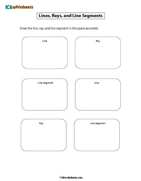 Drawing Lines, Rays, and Line Segments
