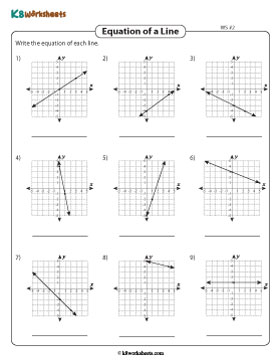 Writing Equations of Lines from Graphs 2