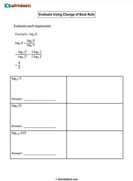 Evaluating Logarithms