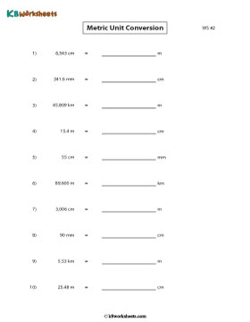 Converting between Standard Units of Length 2