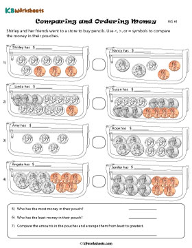 Comparing American Money - Coins 1