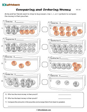 Comparing American Money - Coins 3