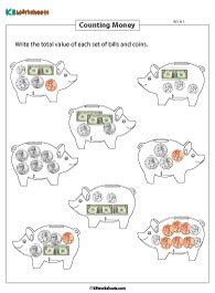 Counting Coins and $1 Bills