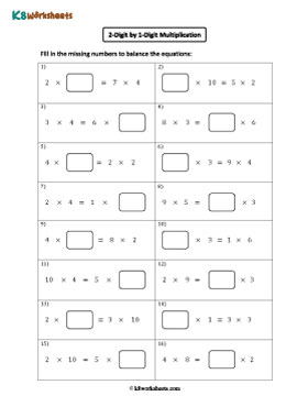 Writing Missing Factors