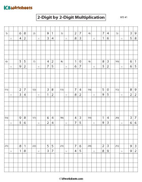 Multiplication Using Grid Method 1