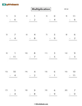 Column Multiplication 1