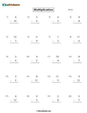 Column Multiplication 3