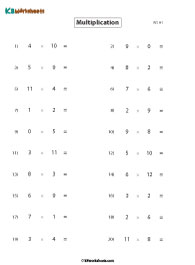 Multiplying Factors Up to 12