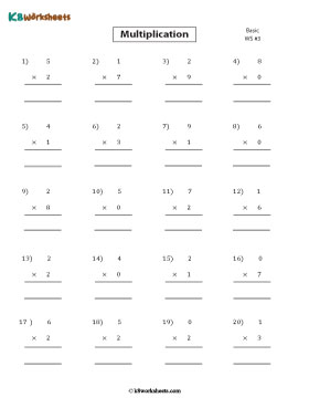 Basic (Facts 0 to 2) | Column 3