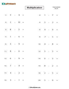 Intermediate (Facts 0 to 7) | Horizontal 1