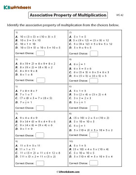 Associative Property | Multiplication 2