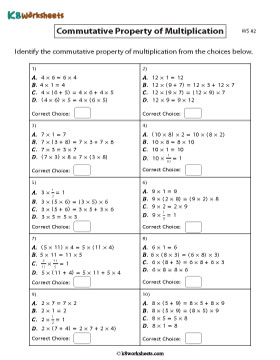 Commutative Property | Multiplication 2