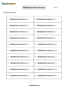 Find the Multiplicative Inverse 2