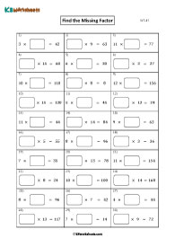 Multiplication Sentences